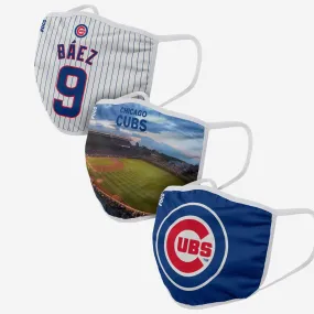Chicago Cubs Fan Fest 3 Pack Face Cover