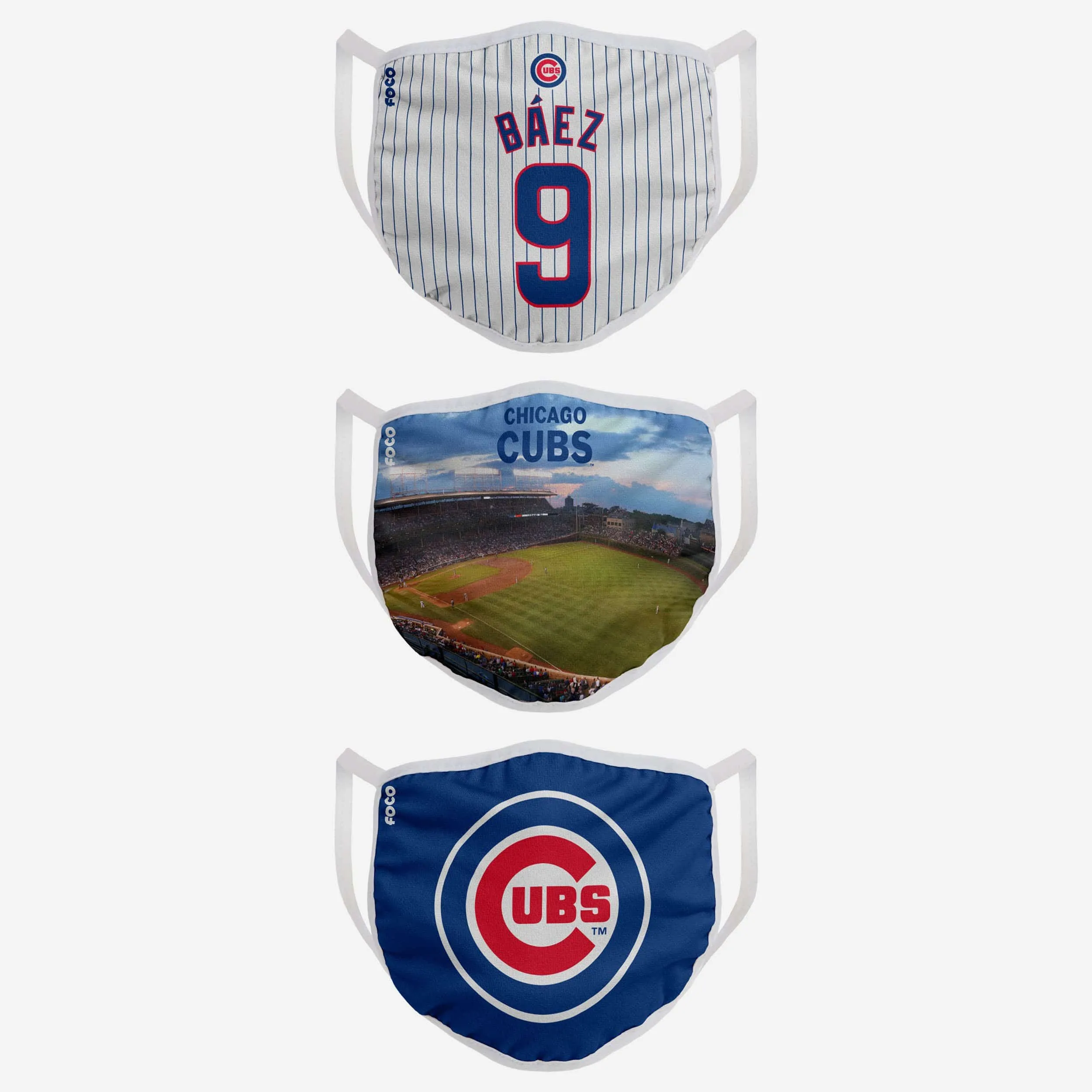 Chicago Cubs Fan Fest 3 Pack Face Cover