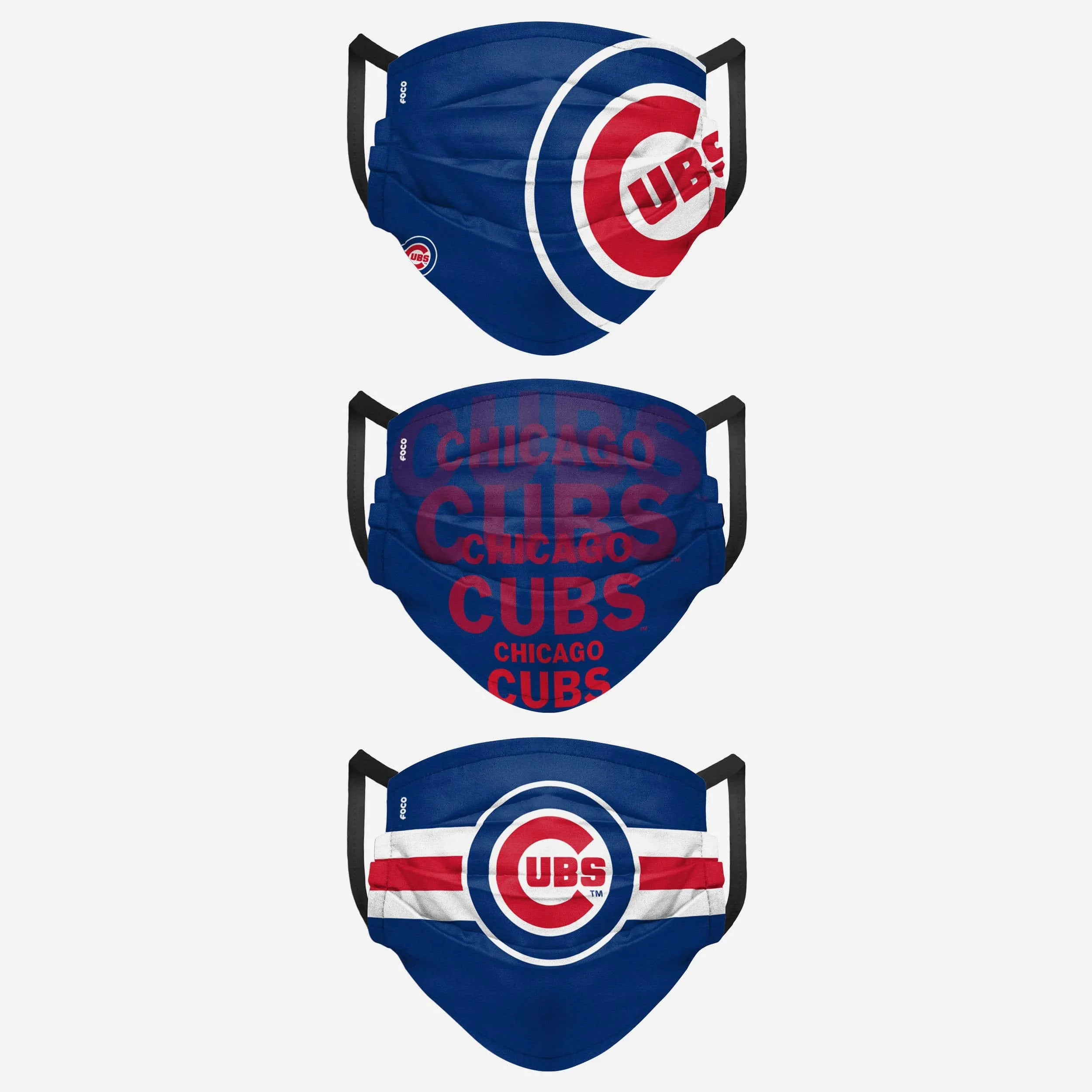 Chicago Cubs Matchday 3 Pack Face Cover