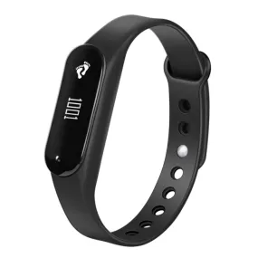CHIGU C6 Bluetooth Fitness Tracker with 0.69" OLED Screen - Heart Rate Monitoring, Pedometer, Call Alerts, Sleep Tracker, Sedentary Alerts, Alarm, Anti-lost Feature - Works with Android & iOS