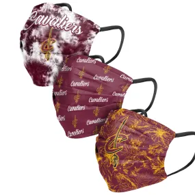Cleveland Cavaliers NBA Womens Matchday 3 Pack Face Cover