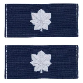 Coast Guard Embroidered Collar Device: Commander - Ripstop fabric