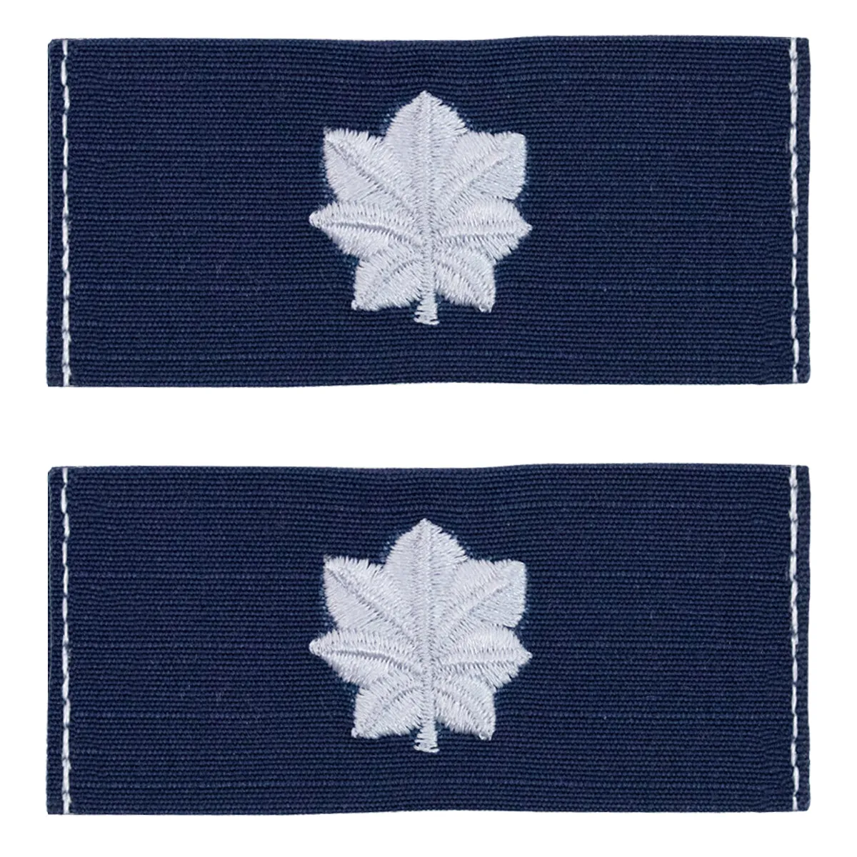 Coast Guard Embroidered Collar Device: Commander - Ripstop fabric