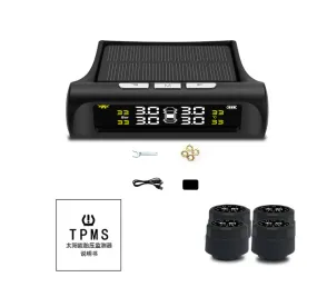 Color: Black, style: External - Tire Pressure Monitoring System