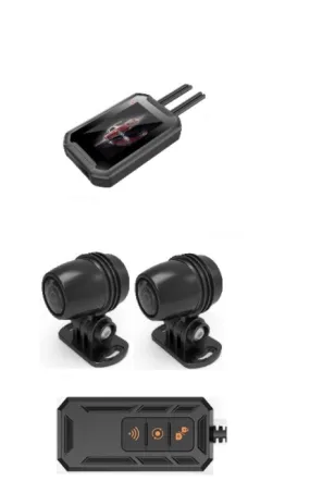 Color: Set1 - Motorcycle Remote Monitoring Driving Recorder