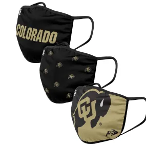 Colorado Buffaloes NCAA 3 Pack Face Cover