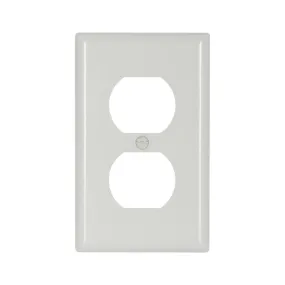 Cooper Wiring Devices Duplex receptacle Wallplate, White