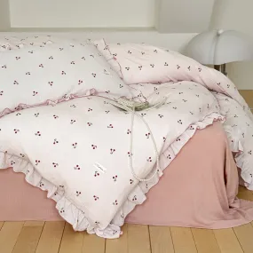 Cotton Muslin Toddler Duvet Cover and Sham