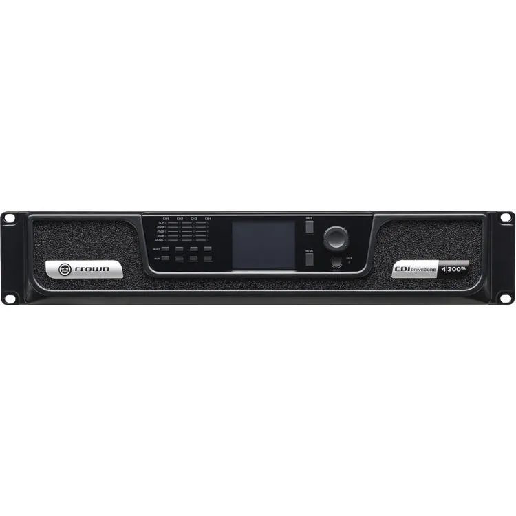Crown CDi 4|300BL 4-Channel DriveCore Series Power Amplifier with BLU Link (300W)
