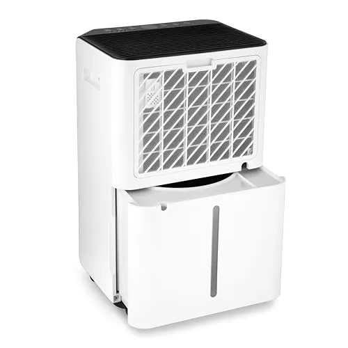 CUQOO 20L Dehumidifier for Home Damp  Quiet Dehumidifier