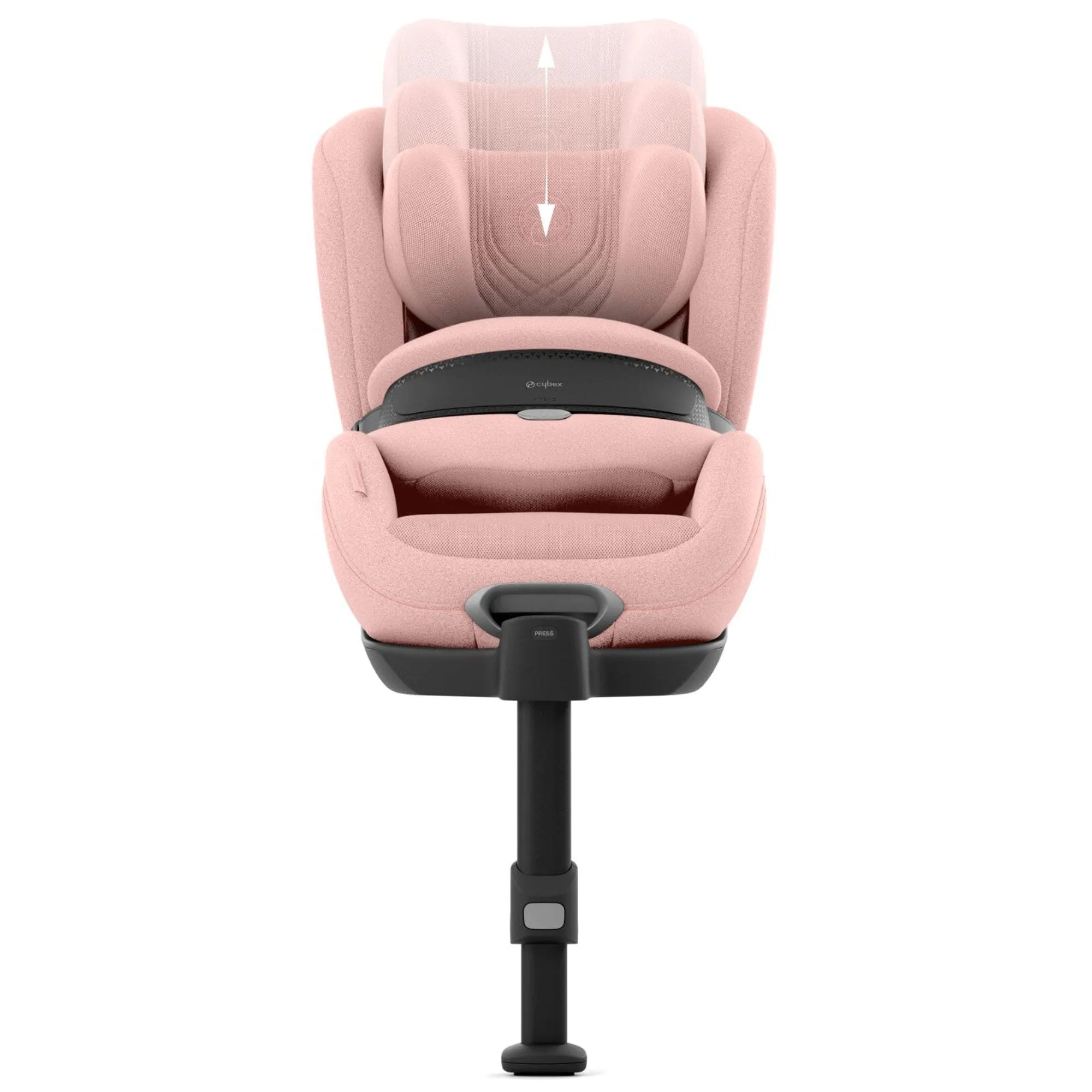 Cybex Anoris T2 i-Size Plus Car Seat in Peach Pink