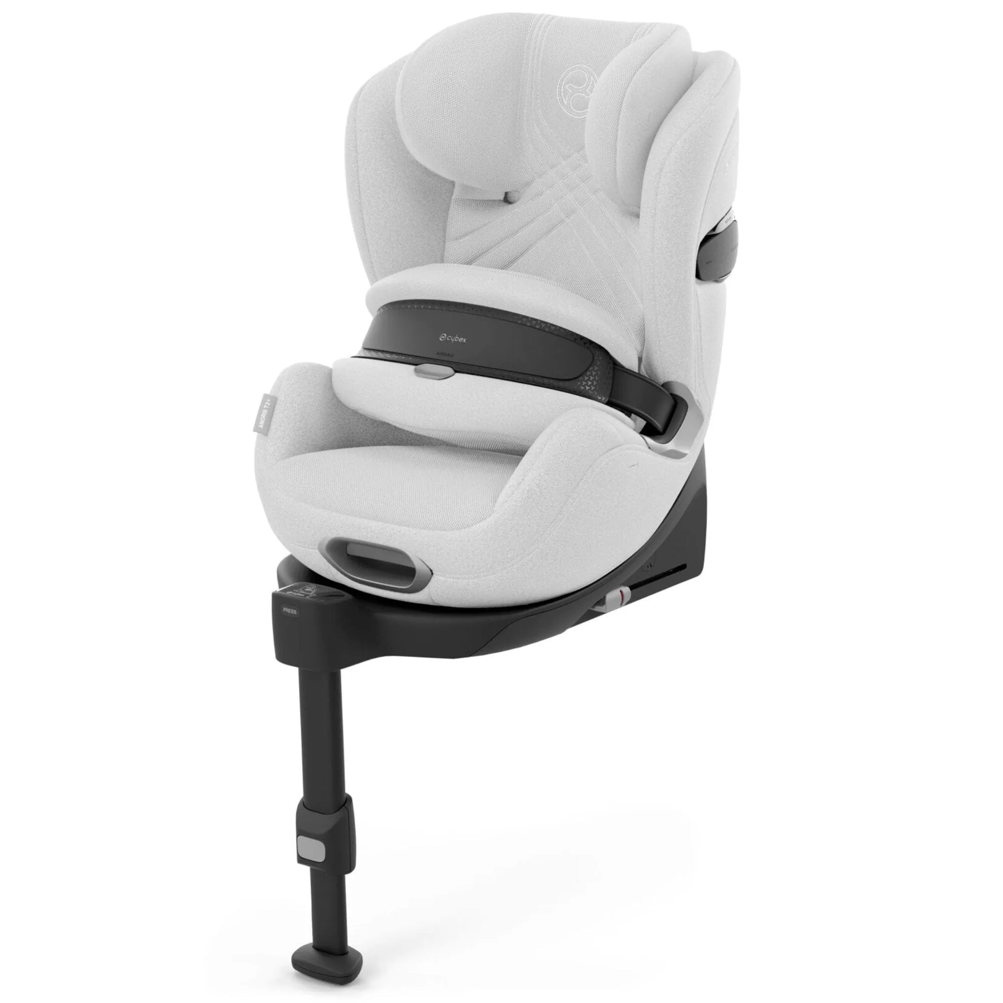 Cybex Anoris T2 i-Size Plus Car Seat in Platinum White