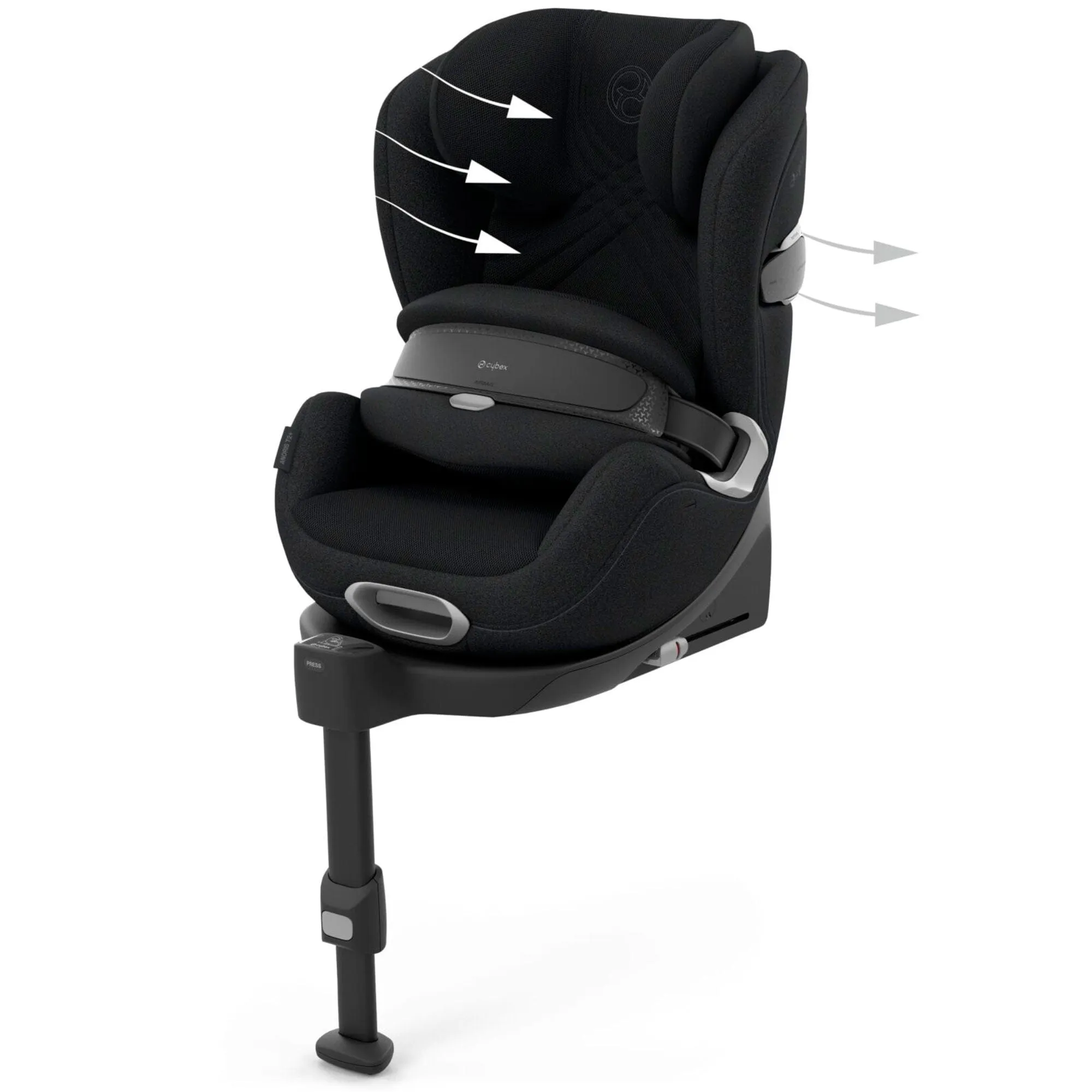 Cybex Anoris T2 i-Size Plus Car Seat in Sepia Black