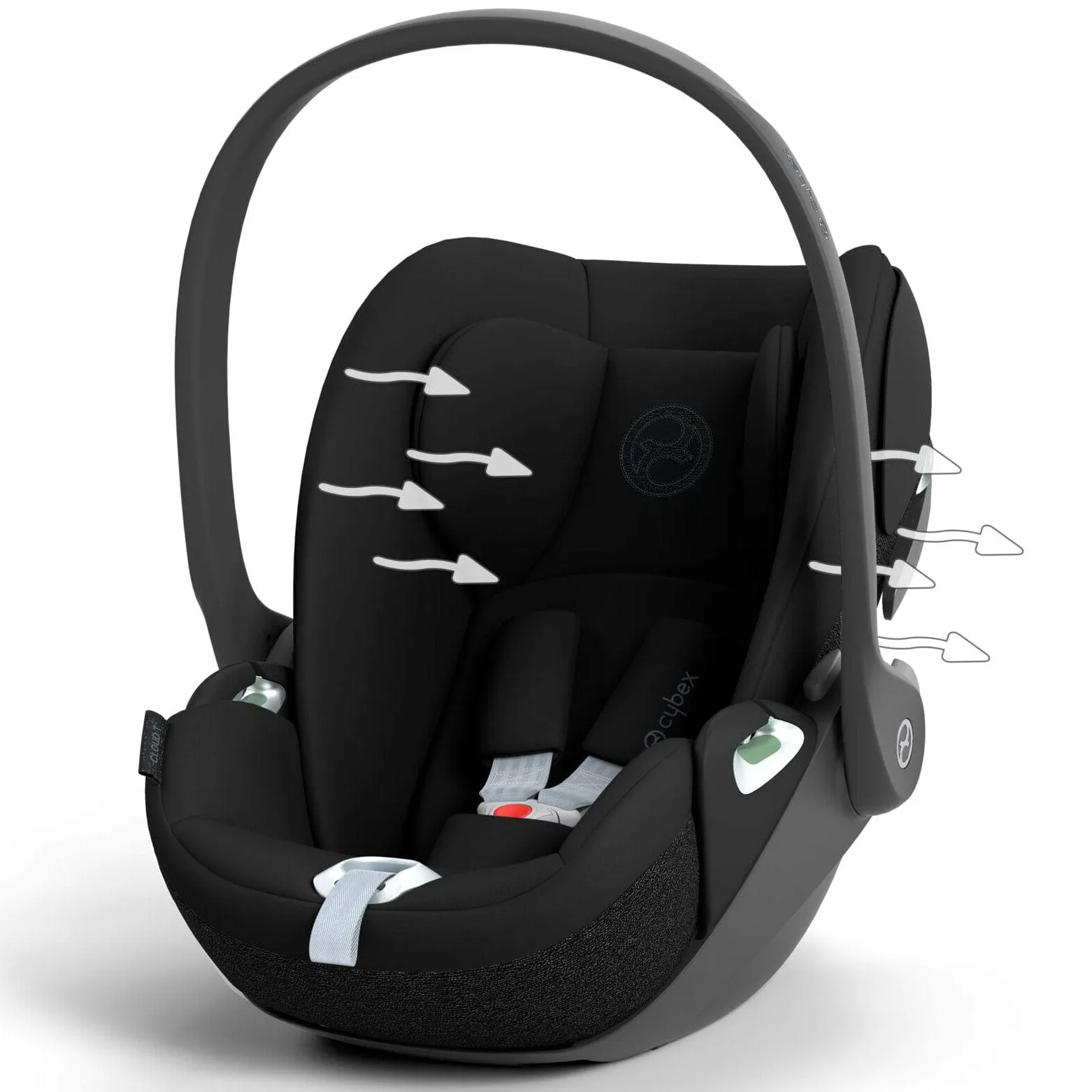 Cybex Cloud T i-Size Car Seat - Sepia Black
