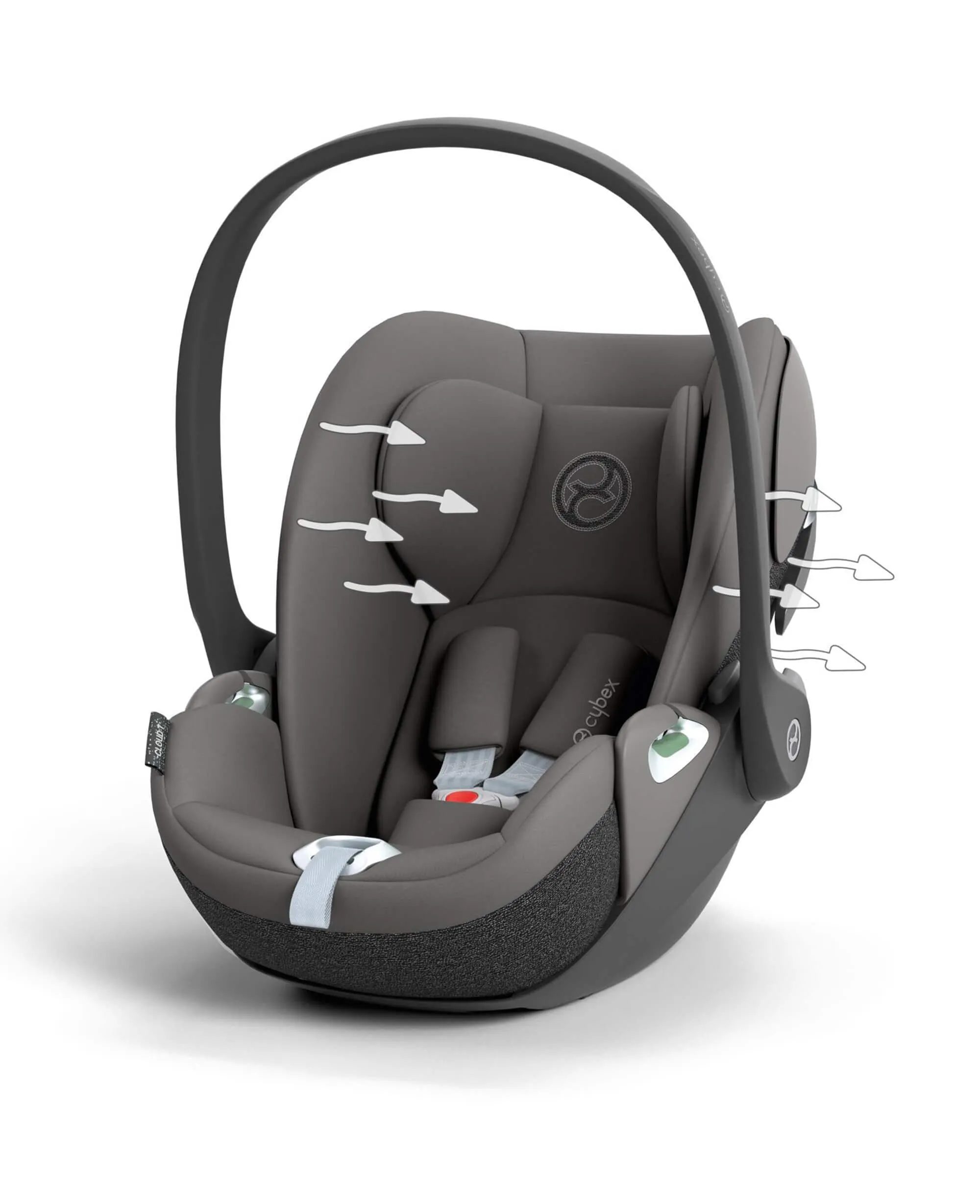 CYBEX Cloud T i-Size Rotating Baby Car Seat - Mirage Grey