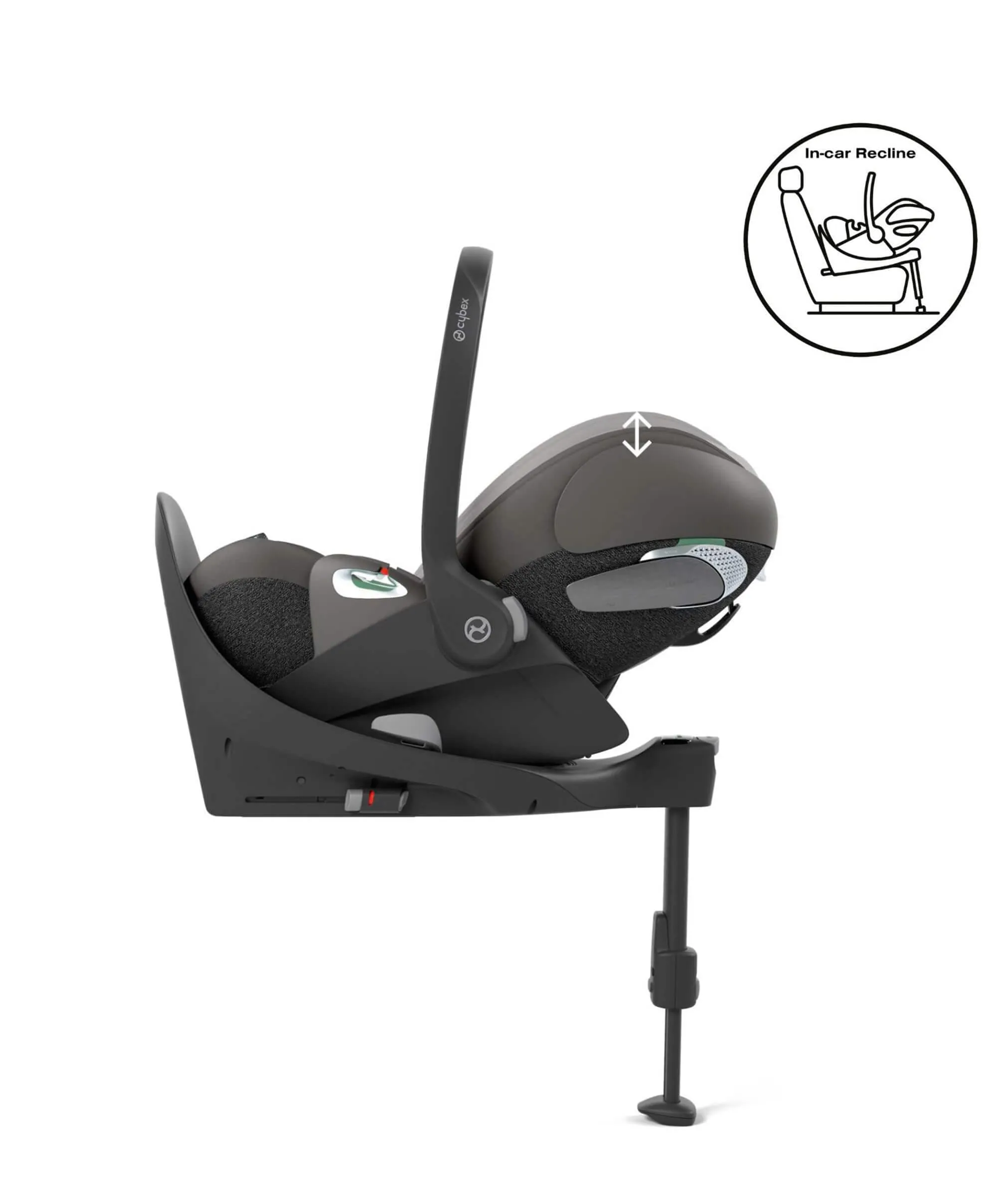 CYBEX Cloud T i-Size Rotating Baby Car Seat - Mirage Grey