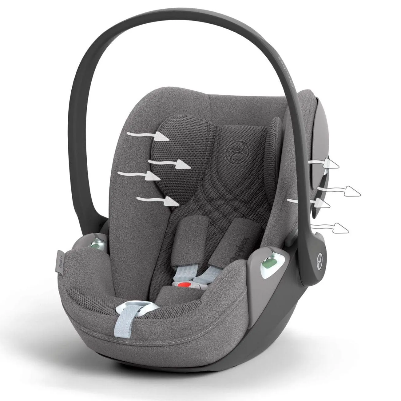 Cybex Cloud T PLUS i-Size Car Seat - Mirage Grey