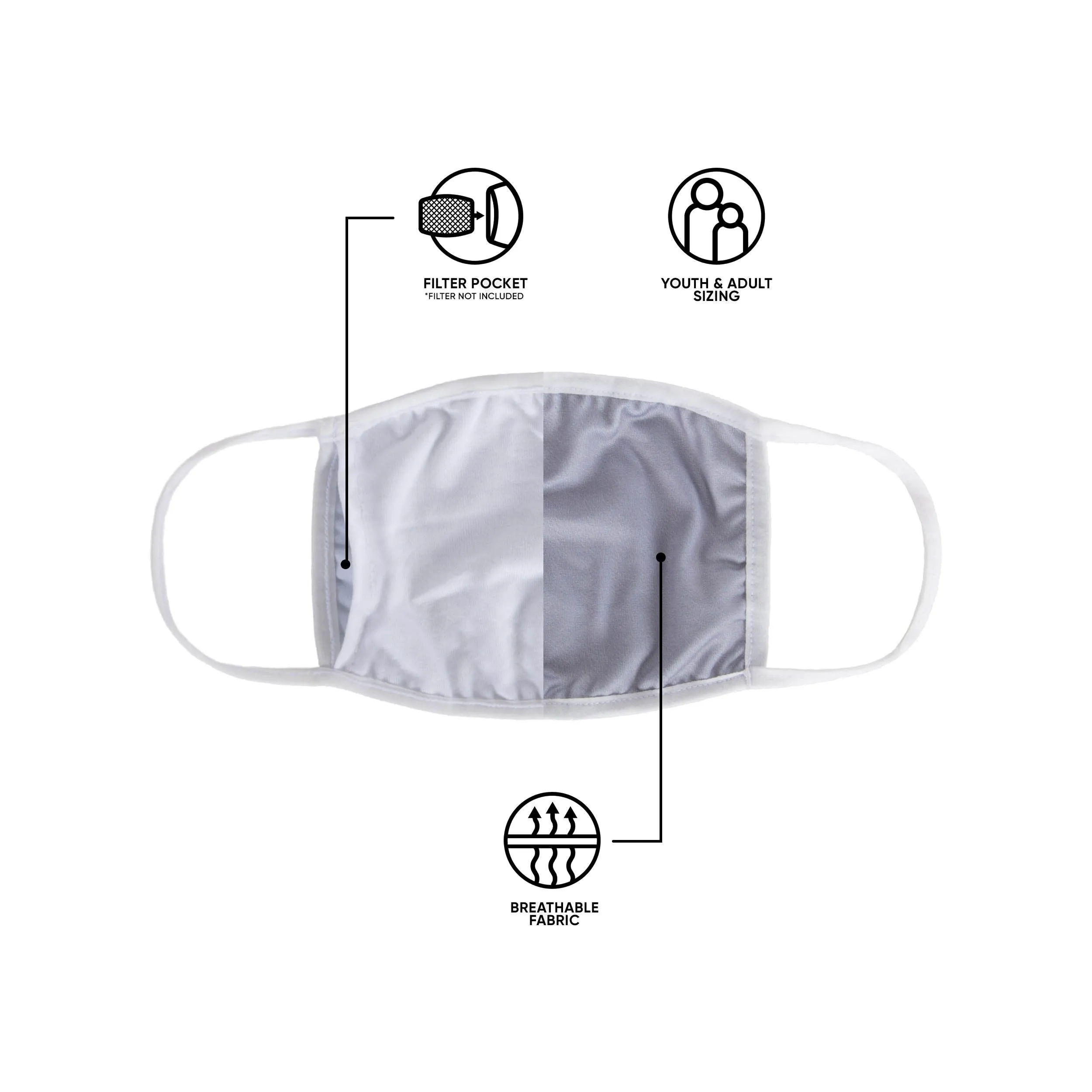 Dallas Cowboys NFL 3 Pack Face Cover