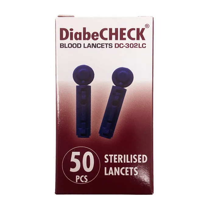 DiabeCheck Blood Lancets 302LC