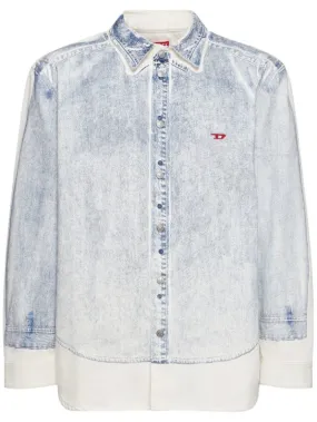 Diesel   D-Simply-Over-S cotton shirt 