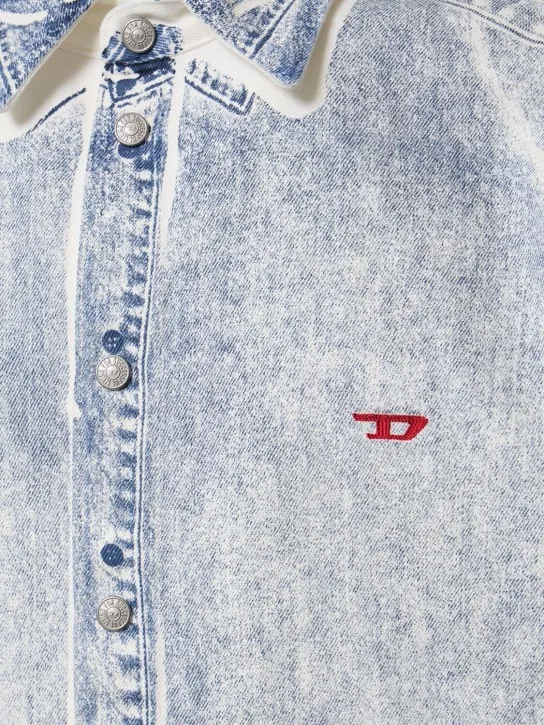 Diesel   D-Simply-Over-S cotton shirt 