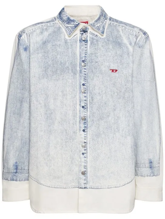 Diesel   D-Simply-Over-S cotton shirt 