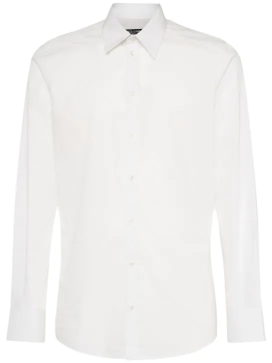 Dolce&amp;Gabbana   Cotton poplin shirt 