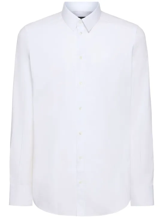 Dolce&amp;Gabbana   Stretch cotton poplin shirt 