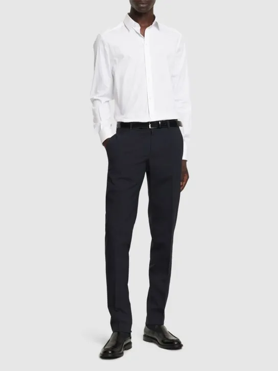 Dolce&amp;Gabbana   Stretch cotton poplin shirt 