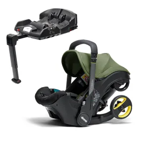 Doona i Infant Car Seat Stroller & i Isofix Base Desert Green