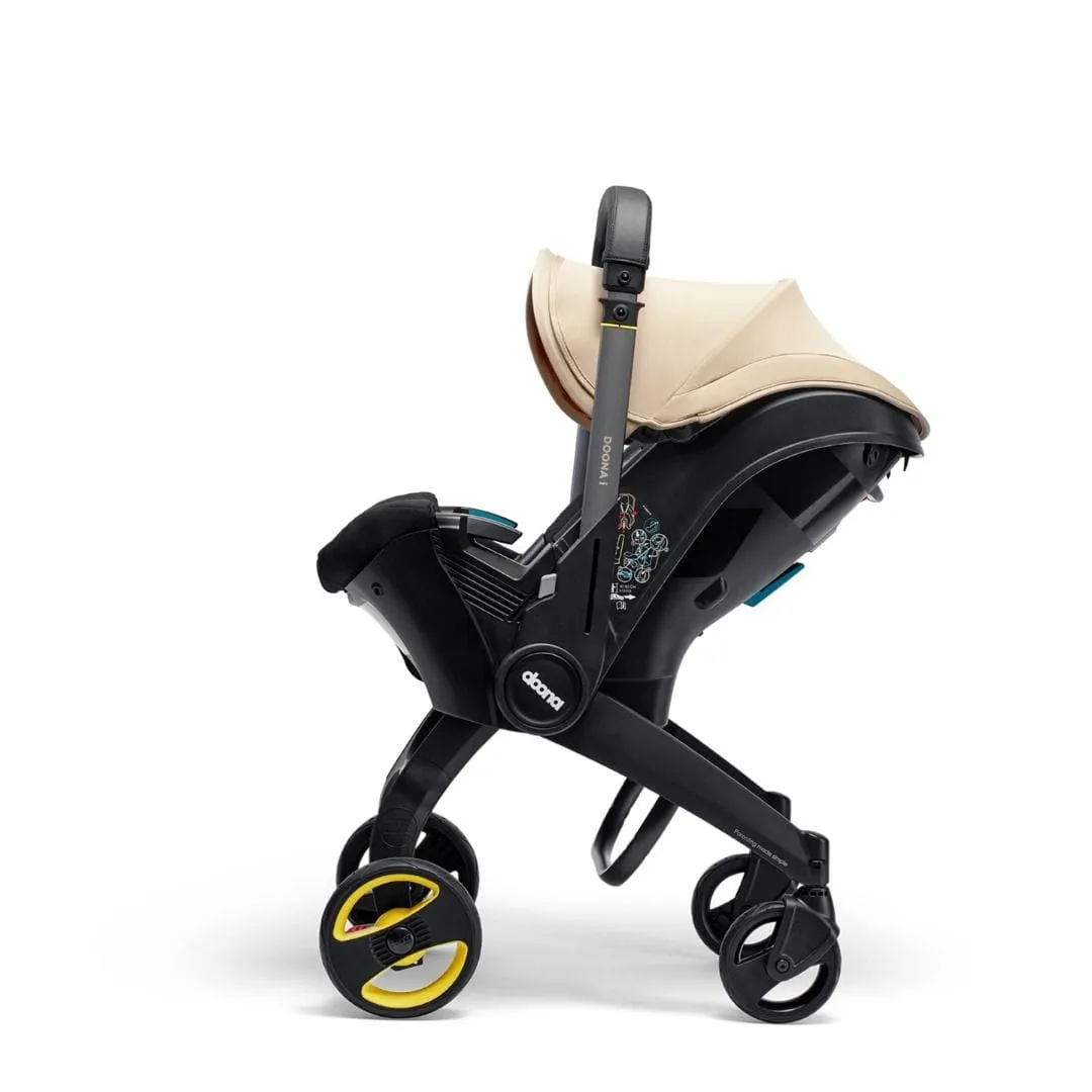 Doona i Infant Car Seat Stroller & i Isofix Base Sahara Sand