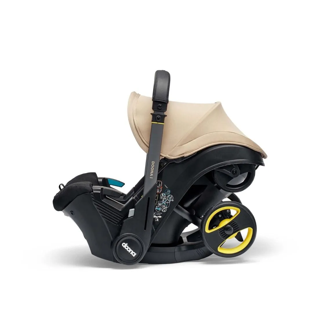 Doona i Infant Car Seat Stroller & i Isofix Base Sahara Sand