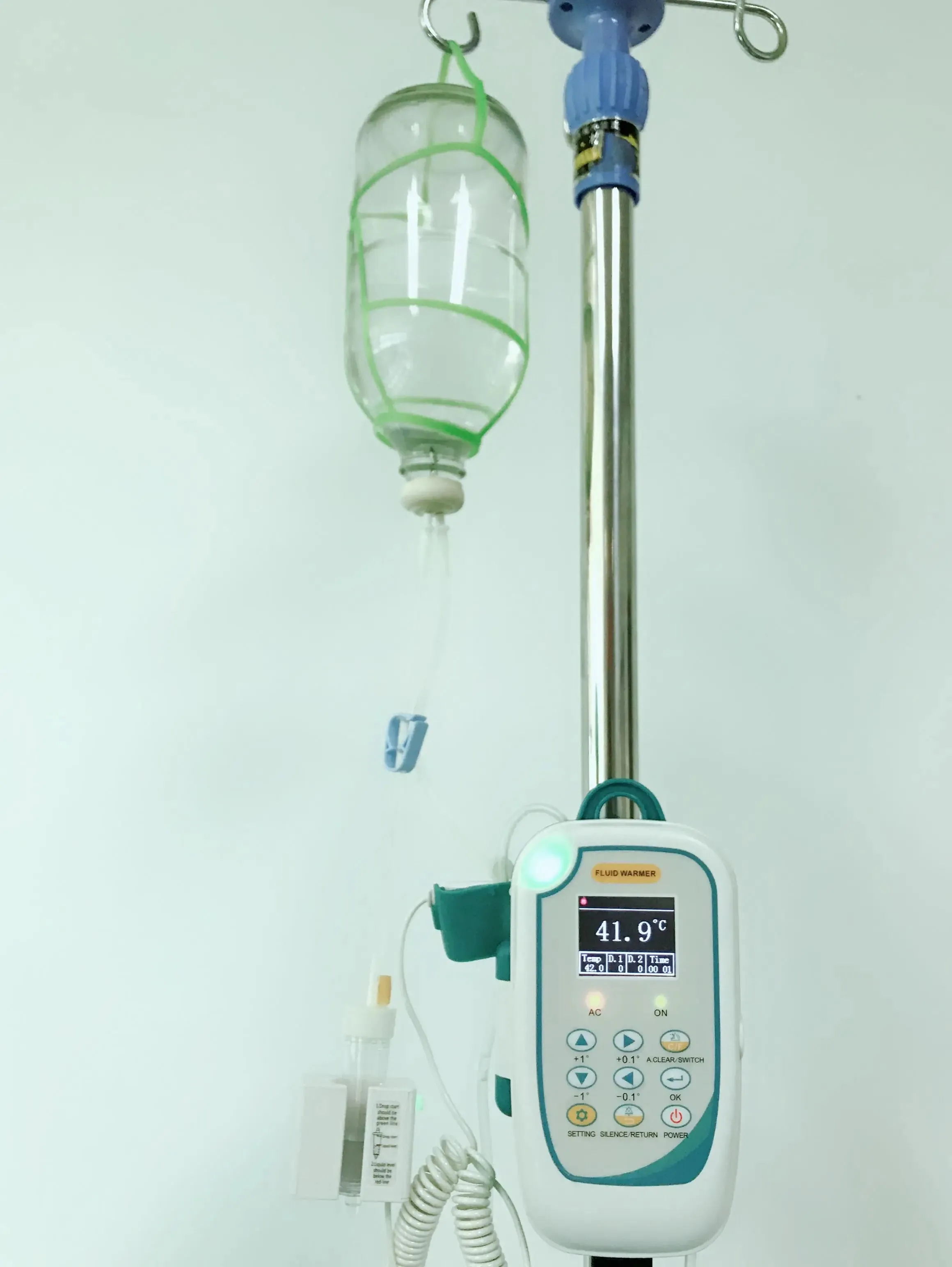 Drop Sensor Alarm Device For Infusion Fluid Warmer Heater Use