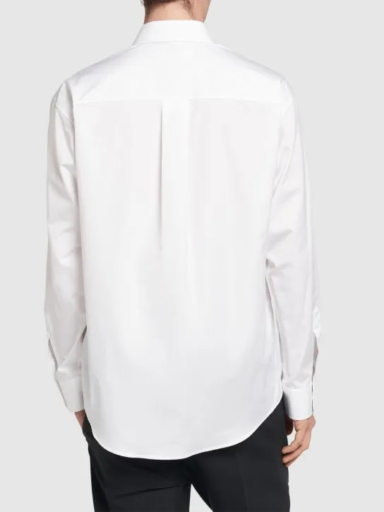 Dsquared2   Cotton poplin logo shirt 