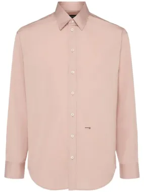 Dsquared2   Cotton poplin logo shirt 
