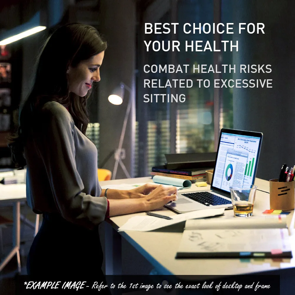 Dual Motor Electric Height Adjustable Standing Desk, 160x75cm, 120kg Load – FORTIA