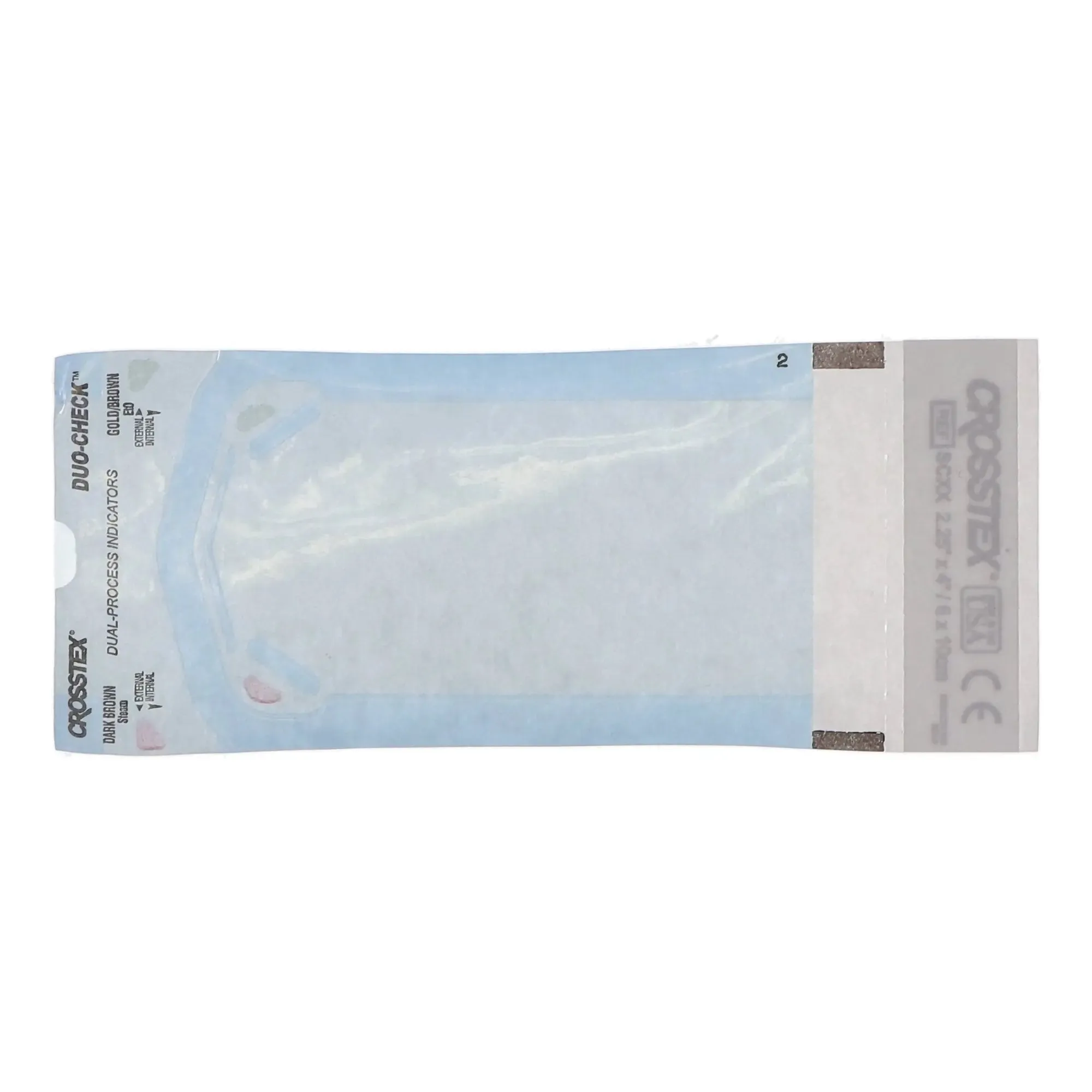 Duo-Check® Sterilization Pouch, 2-1/4 x 4-1/2 Inch