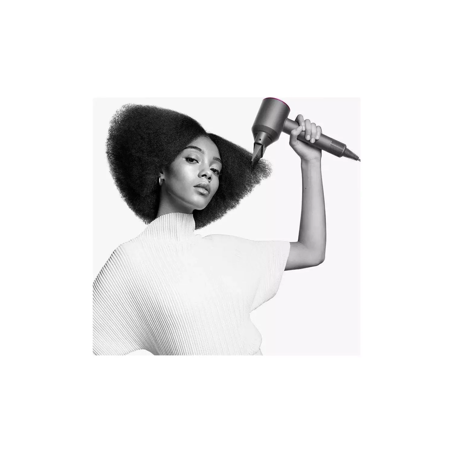 Dyson Supersonic - HD08 Hair Dryer (5 Attachments) - Iron/fuchsia