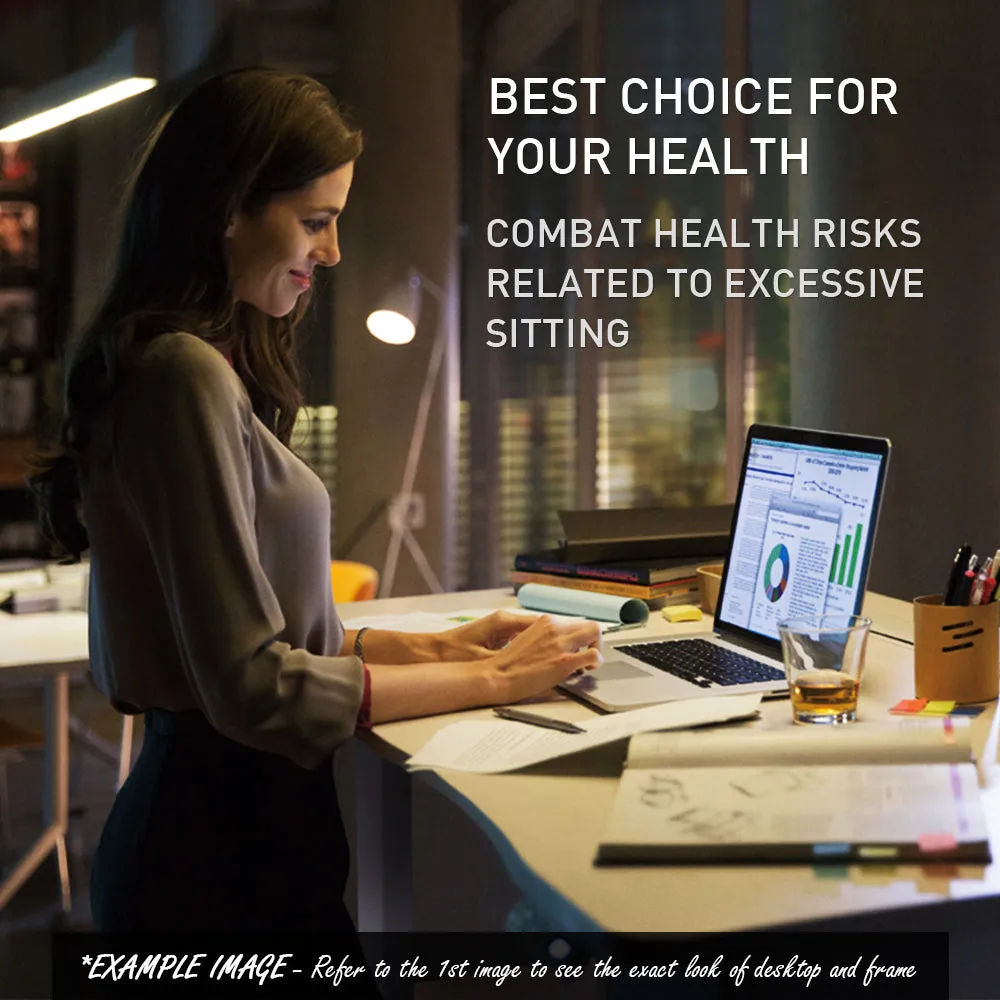 Electric Height Adjustable Standing Desk, 160x75cm, Dual Motor, 120kg Load, FORTIA