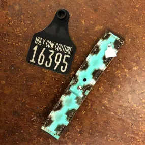 Embossed Leather Apple Watch Band - Large #16395