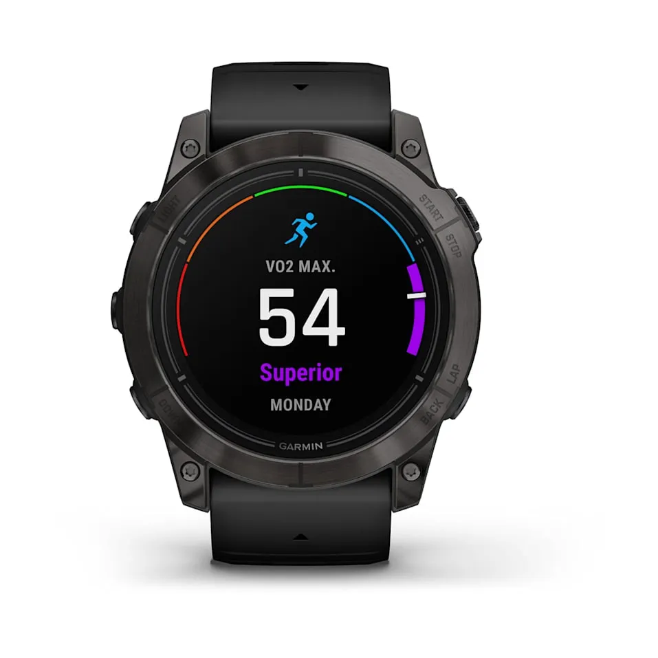 Epix Pro (Gen 2), 51mm, Sapphire Edition - Carbon Grey DLC With Black Band - 010-02804-01
