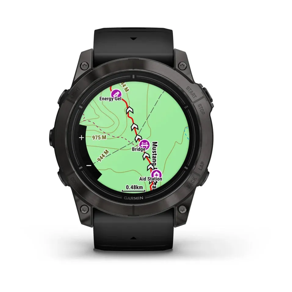 Epix Pro (Gen 2), 51mm, Sapphire Edition - Carbon Grey DLC With Black Band - 010-02804-01