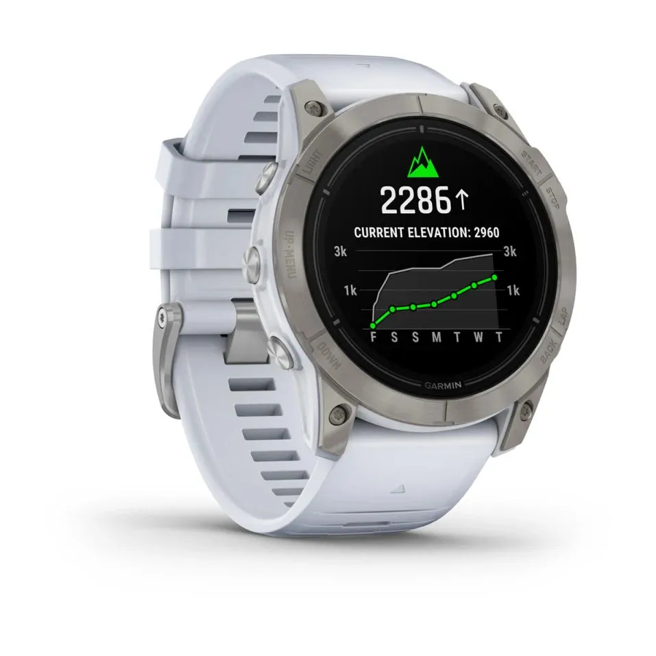 Epix Pro (Gen 2), 51mm, Sapphire Edition - Titanium with Whitestone Band - 010-02804-11