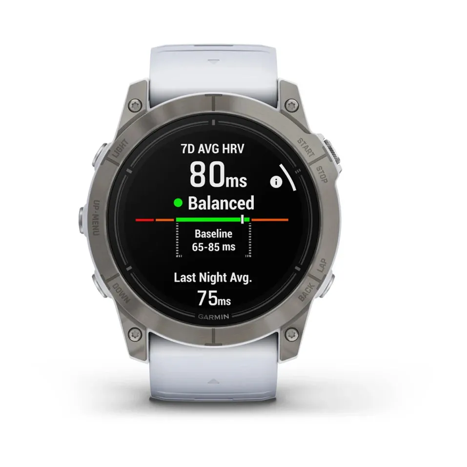 Epix Pro (Gen 2), 51mm, Sapphire Edition - Titanium with Whitestone Band - 010-02804-11