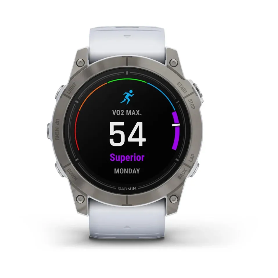 Epix Pro (Gen 2), 51mm, Sapphire Edition - Titanium with Whitestone Band - 010-02804-11