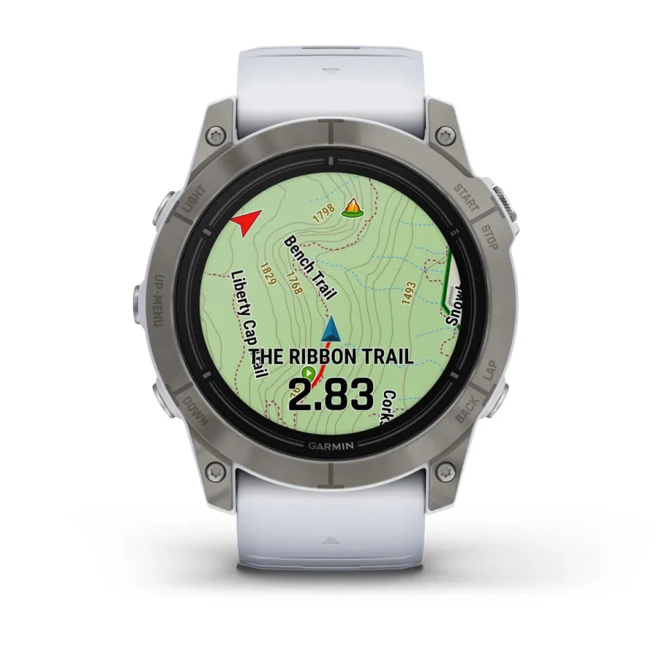 Epix Pro (Gen 2), 51mm, Sapphire Edition - Titanium with Whitestone Band - 010-02804-11
