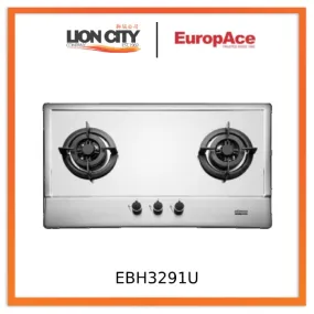Europace EBH3291U (LPG) OTIMMO 2 Burner 90CM Stainless Steel Built-in Gas HOB
