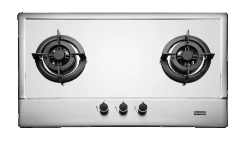 Europace EBH3291U (LPG) OTIMMO 2 Burner 90CM Stainless Steel Built-in Gas HOB