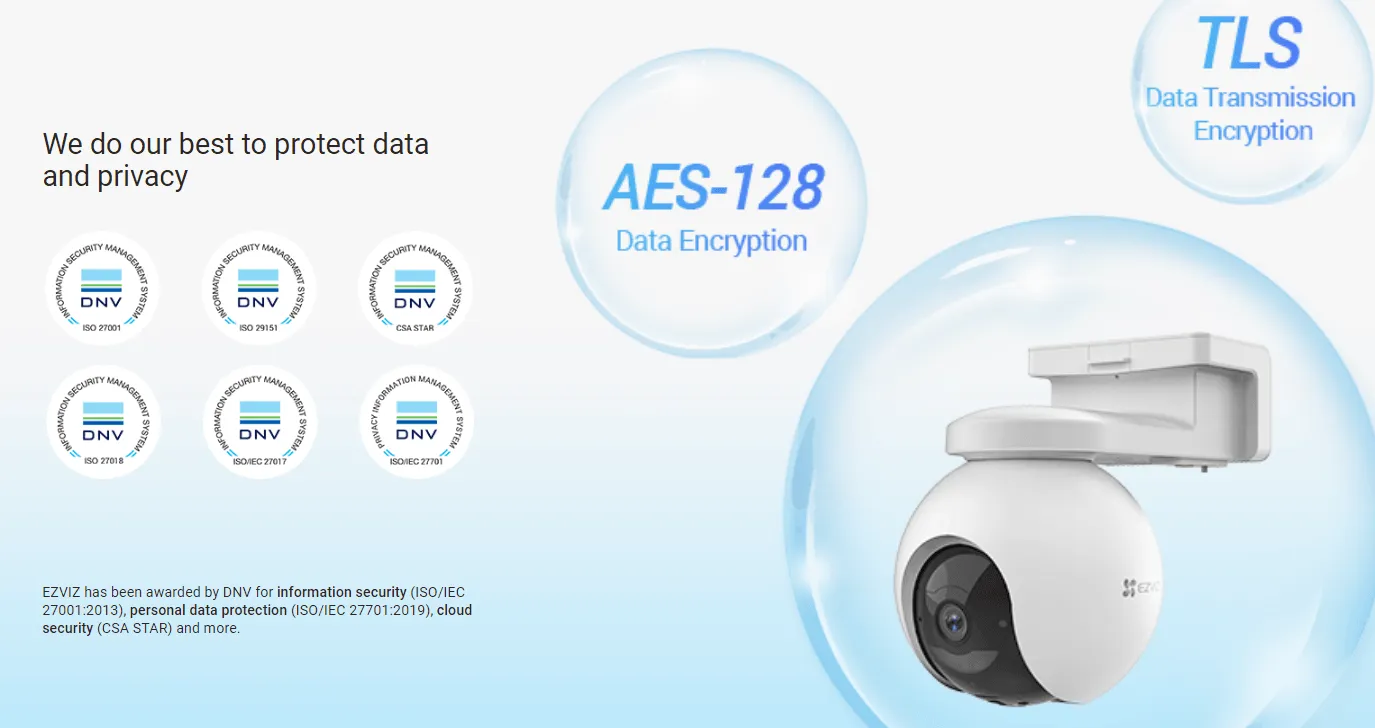 EZVIZ EB8 4G SMART HOME BATTERY CAMERA