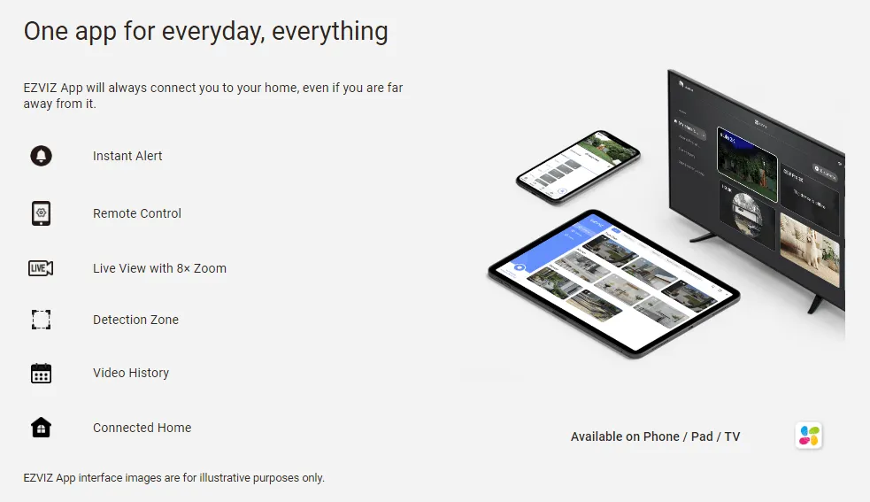 EZVIZ EB8 4G SMART HOME BATTERY CAMERA